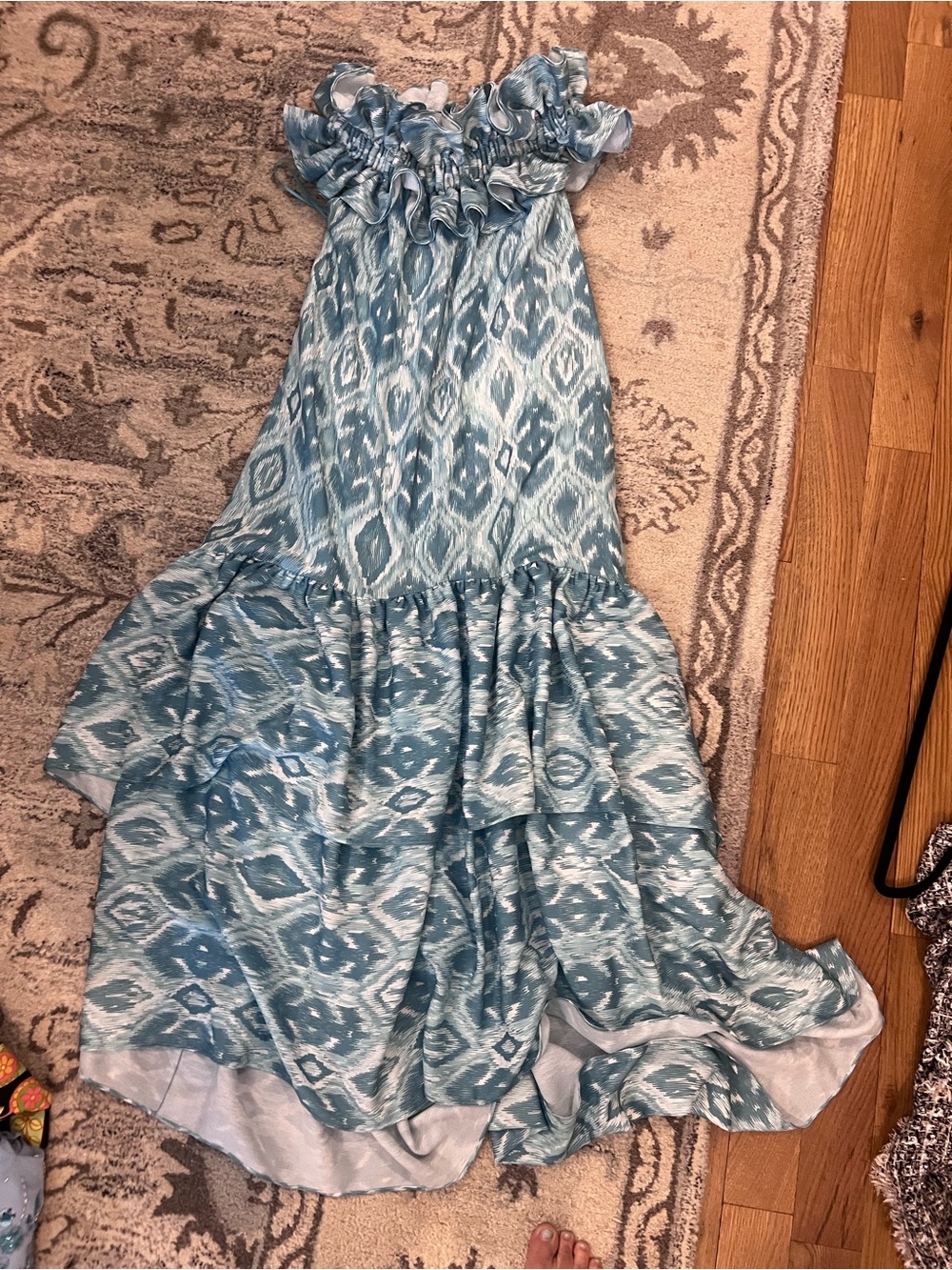 NO PISE LA GRAMA like new Maxi Dress
